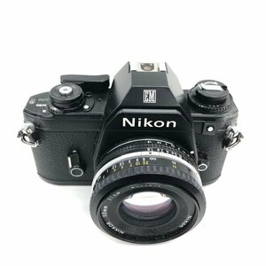 Nikon ニコン フィルムカメラ EM 50mm 1：1.8 2191847 NEOPANSS付き【CEAN4077】