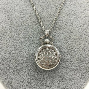 MIKIMOTO　ミキモト　SV925　ネックレス　ウォッチ　総重量18.5g　不動品【CEAO3048】