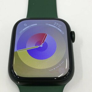 Apple Watch Series 7 45mm GPS+Cellular A2478 / MKJR3J/A グリーン 32GB 付属品 箱付き 初期化済み【CEAP7018】