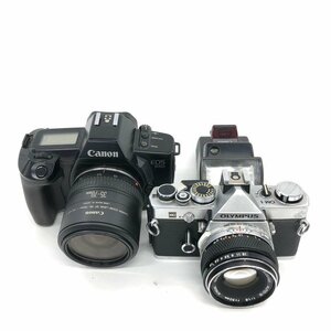 CANON Canon /OLYMPUS Olympus пленочный фотоаппарат EOS650*OM1 2 позиций комплект [CEAO1022]