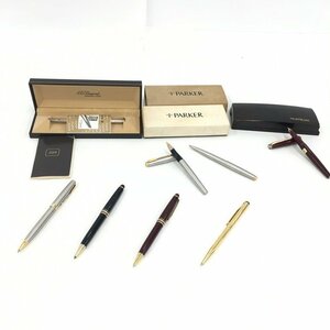 MONTBLANC/PARKER/DUPONT ボールペン・万年筆 おまとめ【CEAO7012】