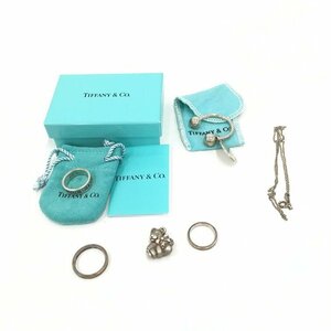 Tiffany&Co. Tiffany SV925 колье кольцо кольцо для ключей 5 пункт суммировать полная масса 26.0g[CEAP7035]
