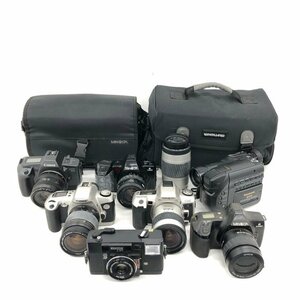 フィルムカメラ ビデオカメラ おまとめ Canon MINOLTA Konica Panasonic【CEAP1006】