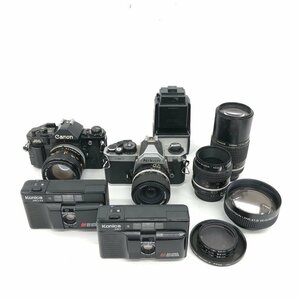  film camera single‐lens reflex compact etc. . summarize Canon A-1 / Nikon FM2 / Konica MG other [CEAP1039]