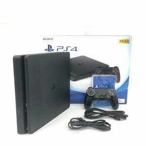 SONY ソニー PlayStation4 プレイステーション4 PS4 本体 CUH-2100B 初期化済 箱付【CEAR1001】