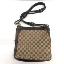 GUCCI グッチ GGキャンバス ショルダーバッグ 109106【CEAR6025】_画像1