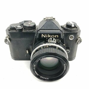 Nikon ニコン FE 一眼レフ フィルムカメラ / レンズ NIKKOR 50mm 1:1.8【CEAT1039】