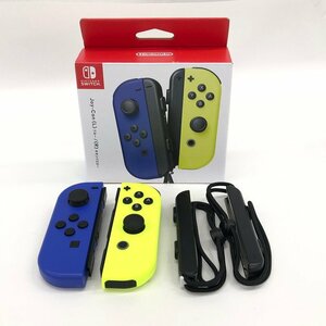 NINTENDO　SWITCH　Joy-Con　(L)ブルー/(R)イエロー　箱付き【CEAX9024】