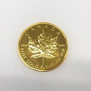 K24IG Canada Maple leaf gold coin 1oz 1995 gross weight 31.1g[CEAY9040]