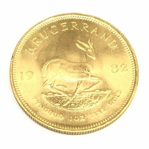 K22　南アフリカ共国　クルーガーランド金貨　1oz　1982　総重量33.9g【CEBA4010】