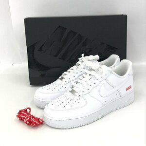 SUPREME × AIR FORCE 1 LOW "WHITE" CU9225-100 （ホワイト/ホワイト）