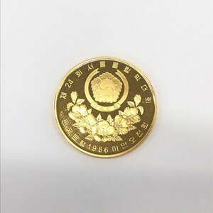 K22 soul Olympic 25000won gold coin gross weight 16.8g[CEAZ9004]