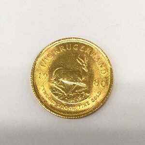 K22 south Africa also country Crew Galland gold coin 1/10oz 1980 gross weight 3.3g[CEAZ9038]