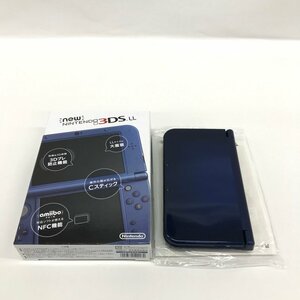  новый Nintendo 3DS LL корпус металлик голубой RED-001 с коробкой [CEAX4057]