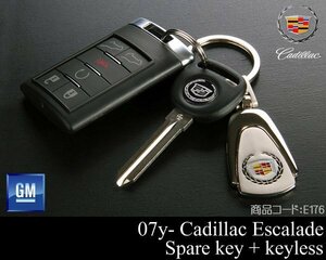 ■在庫有 6ボタン キーレスリモコン + ブランクキー GM純正【適合車】07-14 エスカレード (ESVも可) サバーバン タホ 08 09 2007 2008 E176