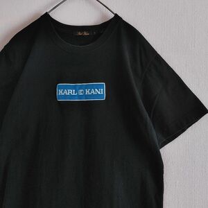 KARL KANI　カールカナイ　Tシャツ　黒　Lサイズ　半袖