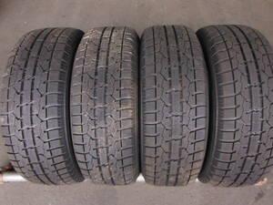 P2544　送料無料! 4本価格! 超バリ山 一部イボ付 215/60R16 2023年製 スタッドレス トーヨー OBSERVE GIZ 215/60-16 エアーチェック済!