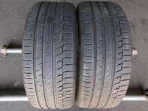 P2551　送料無料! 2本SET価格! バリ山 夏タイヤ 235/40R19 Continental コンチネンタル premium contact6 VOL 235/40/19 エアーチェック済!_画像1