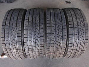 P2553　送料無料! 4本SET価格! 超バリ山 215/55R18 ブリヂストン BS BLIZZAK VRX2 スタッドレス 215/55/18 215/55-18 エアーチェック済