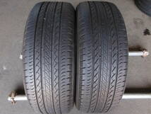 P2558　送料無料! バリ溝 2本SET価格! 225/55R19 ブリヂストン DUELER H/L 850 225/55-19 225/55/19 エアーチェック済!_画像1