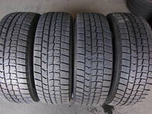 P2561　送料無料! 4本価格! 超バリ山 205/60R16 ダンロップ スタッドレス WINTERMAXX WM02 205/60-16 205/60/16 エアーチェック済!_画像1