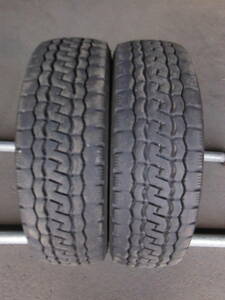 L2663　送料無料! 2本SET価格! バリ溝 205/60R17.5 111/109L ブリヂストン M804 MIX オールシーズン 205/60/17.5 205/60-17.5