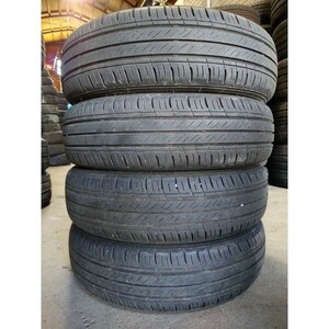 ★送料無料★ 155/65R14 2020年製 7～8分山 ダンロップ ENASAVE EC300 4本/中古オンロードタイヤ(夏タイヤ) N-BOX N7134_A1