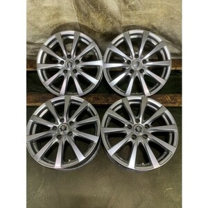 ★送料無料★MANARAY SPORT 17x7J 5H 114.3 +40 φ73 4本/中古社外アルミホイール 1898_97