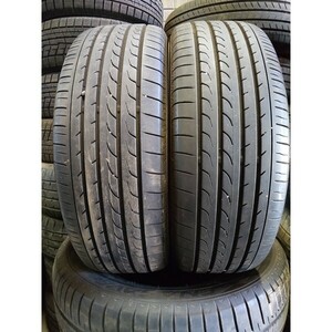 ★送料無料★ 205/60R16 2021年製 8～9分山 ヨコハマ BluEarth RV-02 2本/中古オンロードタイヤ(夏タイヤ) N7153_F