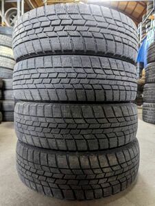 ★送料無料★ 155/65R13 2018年製 9.5分山 グッドイヤー ICENAVI 6 4本/中古スタッドレスタイヤ(冬タイヤ) モコ N7227_B2