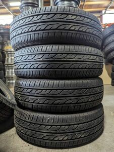 ★送料無料★ 155/65R13 2018年製 8分山 ダンロップ EC202L 4本/中古オンロードタイヤ(夏タイヤ) キャロル N7231_C1