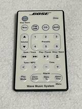 BOSE ボーズ Wave Music System CDプレーヤー AWRCCC 動作確認済み リモコン 元箱付き ラジオ 音楽 オーディオ機器_画像5