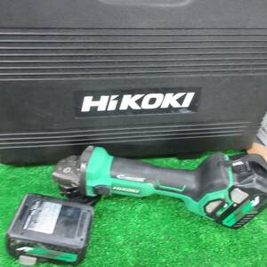 【中古品】★ハイコーキ(HIKOKI ※旧:日立工機) 100mmコードレスディスクグラインダ G3610DA(2XPP)