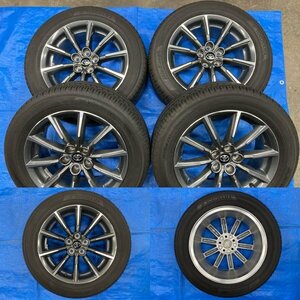 AH-141 86　BRZ　トヨタ純正アルミホイール 16×6.5J＋48　5H　PCD100　ヨコハマブルーアース　21年07週　4本セット　送料無料