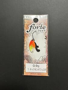 ベルベットアーツ　フォルテ　VELVET ARTS ０.９g 　　#１　キックオンザフェスタ