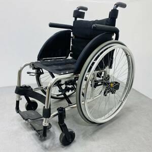 【240510-01】NISSIN SPORTS 車椅子 アルミ製 スポーツタイプ 25インチ