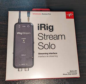 【送料無料】iRig Stream Solo 美品