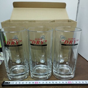 夏だ！ビールだ！ビールジョッキ ！スーパードライ！新品、3個入り！