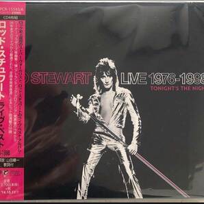 国内盤4CD！ROD STEWART / ロッド・スチュワート / LIVE 1976-1998 Tonight's The Night / ライヴ・ベスト 1976-1998