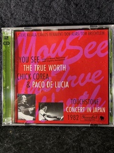 CHIC COREA & PACO DE LUCIA チック・コリア　＆　パコ・デ・ルシア　 / 1982年 日本公演 プレス2CD