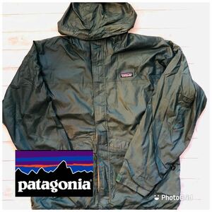 パタゴニア　patagonia M 裏メッシュ　マウンテンパーカー　マンパー　モスグリーン