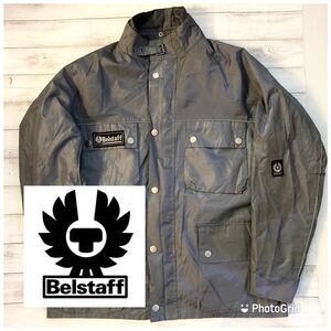 ベルスタッフ　Belstaff M 3way ナイロン　ライダースジャケット×キルティングジャケット　グレー
