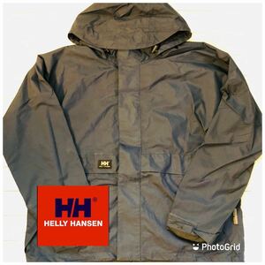 ヘリーハンセン　Helly Hansen L ナイロン　セーリングジャケット　マリンジャケット　ネイビー