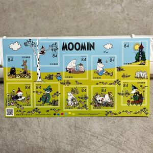 シール切手84円 MOOMIN ムーミン シールタイプ 
