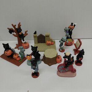 デコレ DECOLE キャット 猫 ハロウィン コンサート コレクションセット 置物 新品 フィギュア