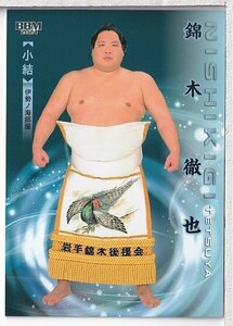 【2024BBM大相撲カード 響】 レギュラーカード #09 錦木 徹也 小結