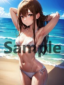 ソードアートオンライン 結城明日奈 アスナ A4サイズ 高画質 アニメ イラスト 同人 美少女 (SAO0002)