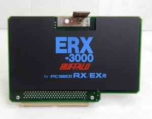 BUFFALO　ERX-3000　PC-9801RX /EX用　 メモリボード 動作未確認