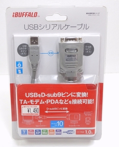 BUFFALO USB serial cable BSUSRC06 series 1.0m unopened 