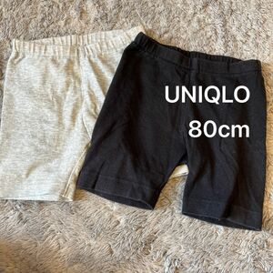 ユニクロ　ハーフパンツ　80cm